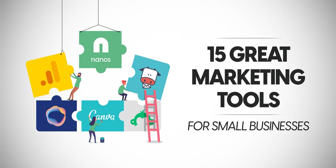 15 Great Marketing Tools for Small Businesses in 2024